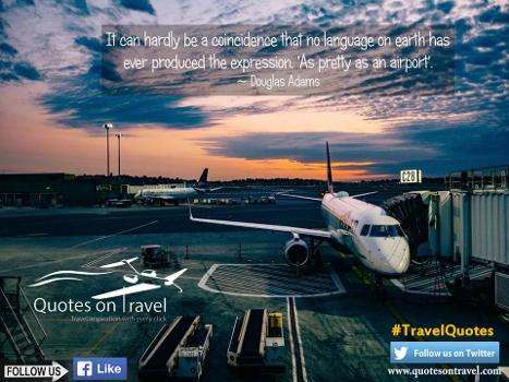 Travel Quotes by Douglas Adams at QuotesOnTravel.com